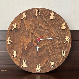 Ballroom Dancing Wall Clock